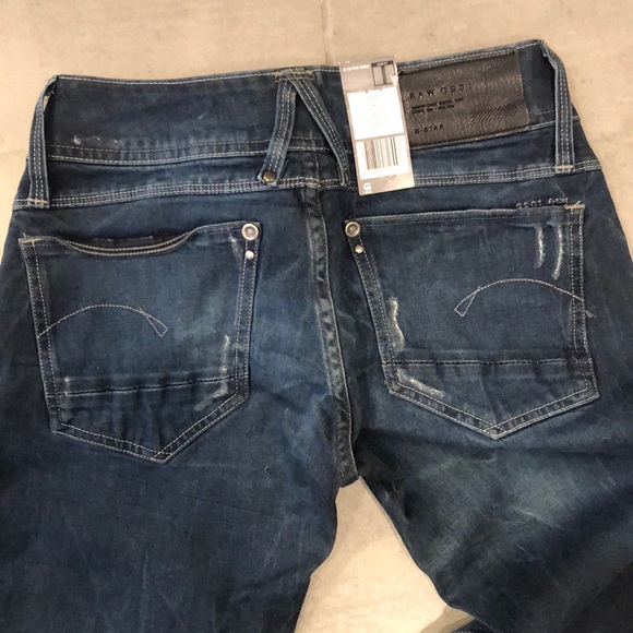 G-Star slim fit Dark aged Jeans Size 28 W/ 34 L - Picture 4 of 5
